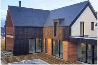 Structure bois en construction